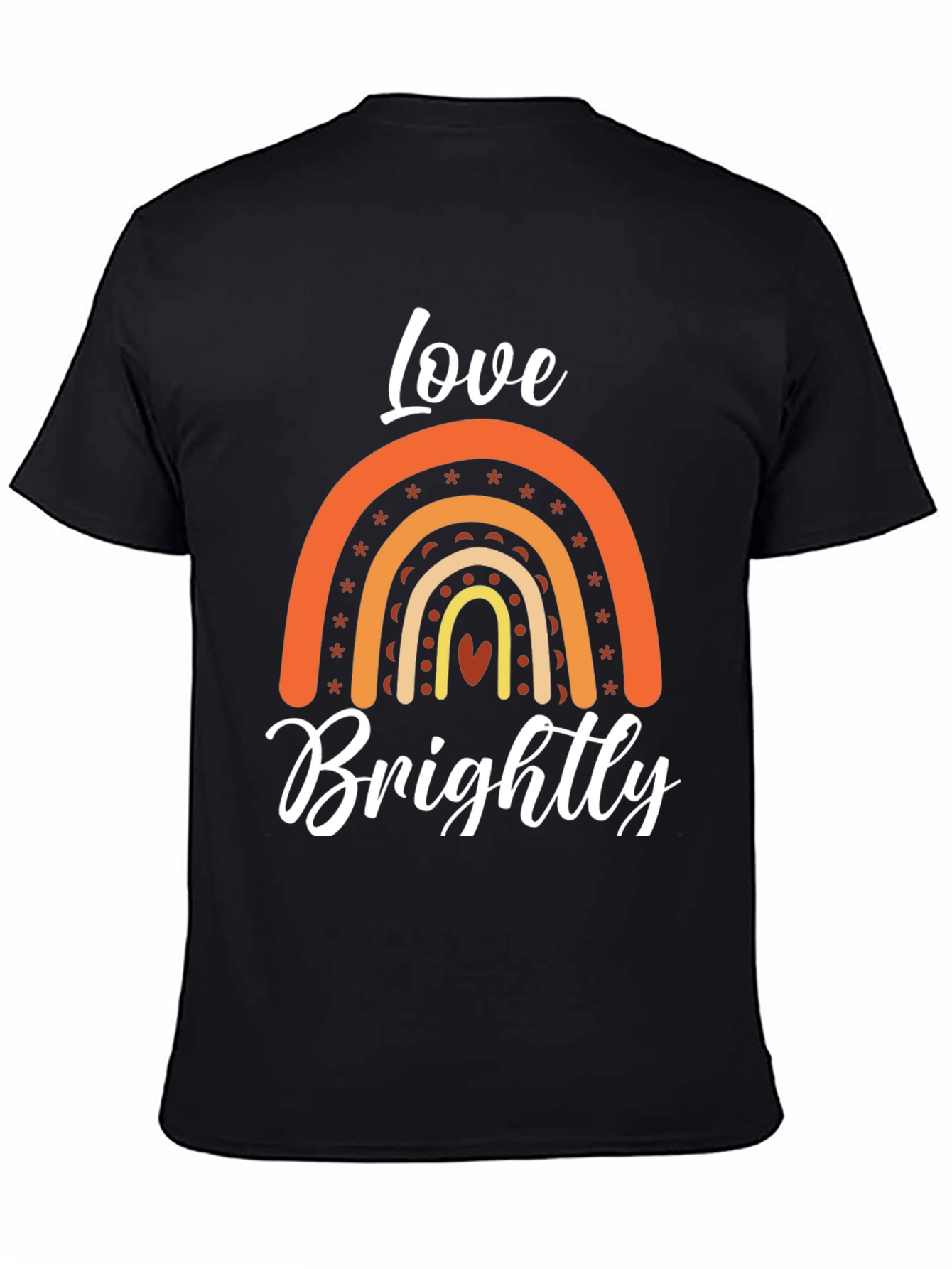 Love Brightly Rainbow Graphic Tee