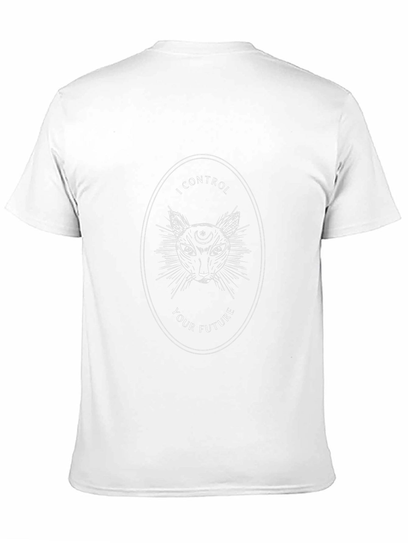 Mystic Cat Graphic Tee - Control Your Future