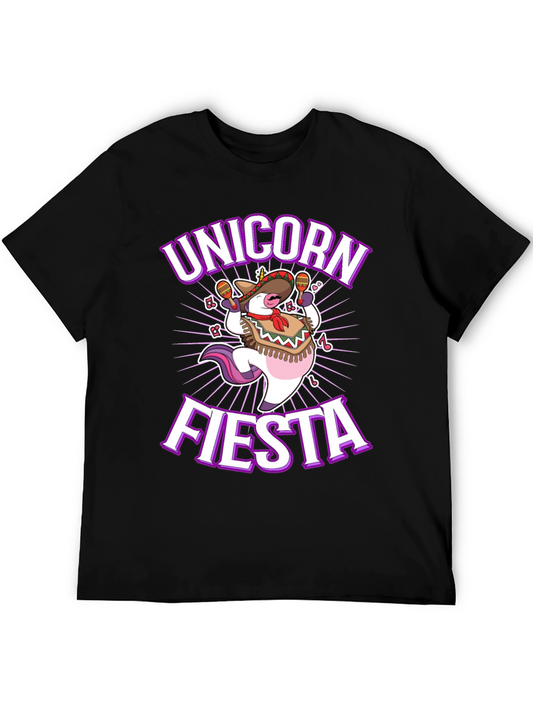Unicorn Fiesta T-Shirt - Mexican Party Tee
