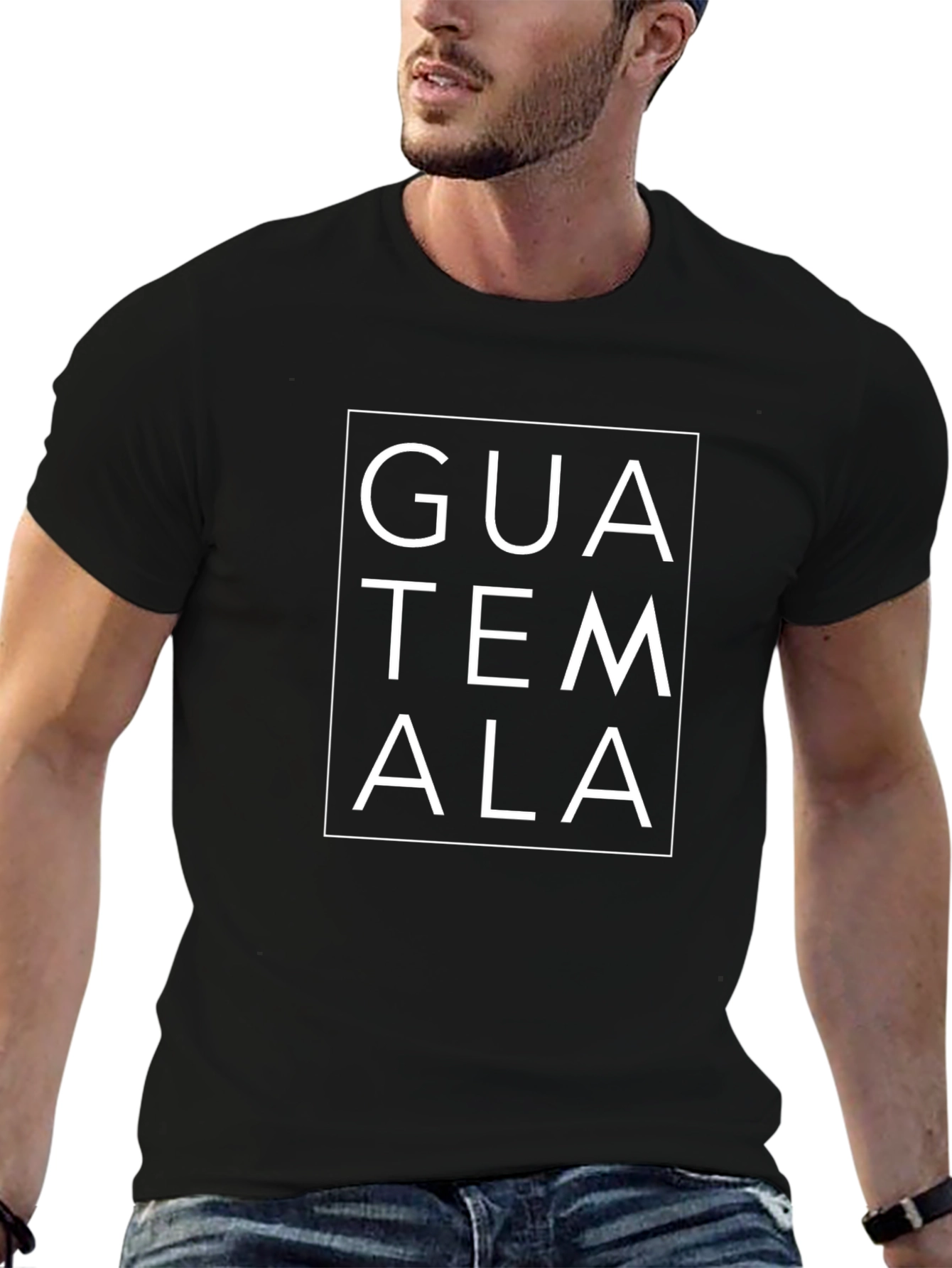 Guatemala Graphic Tee - Black T-Shirt