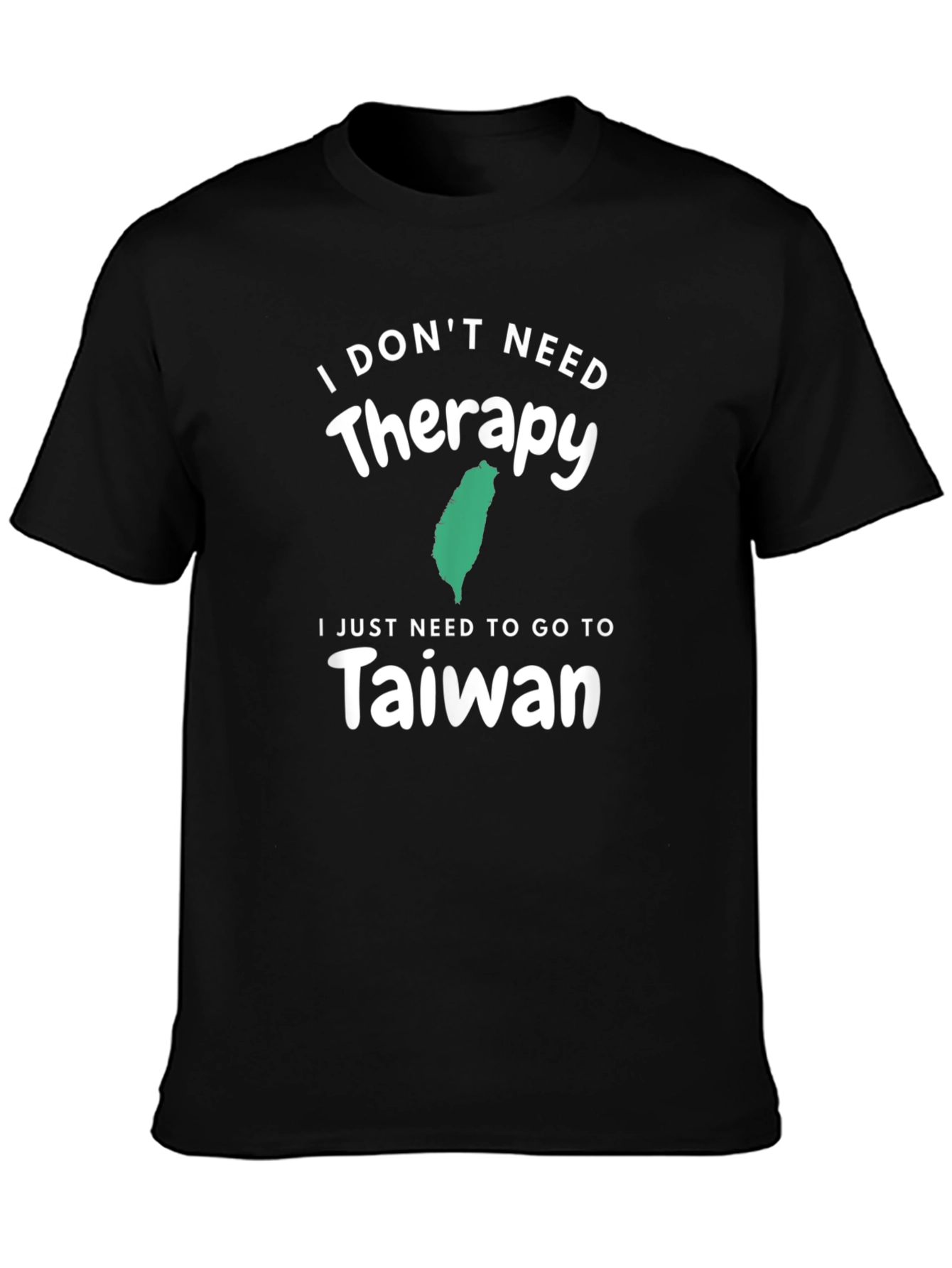 Taiwan Therapy Graphic Tee - Black