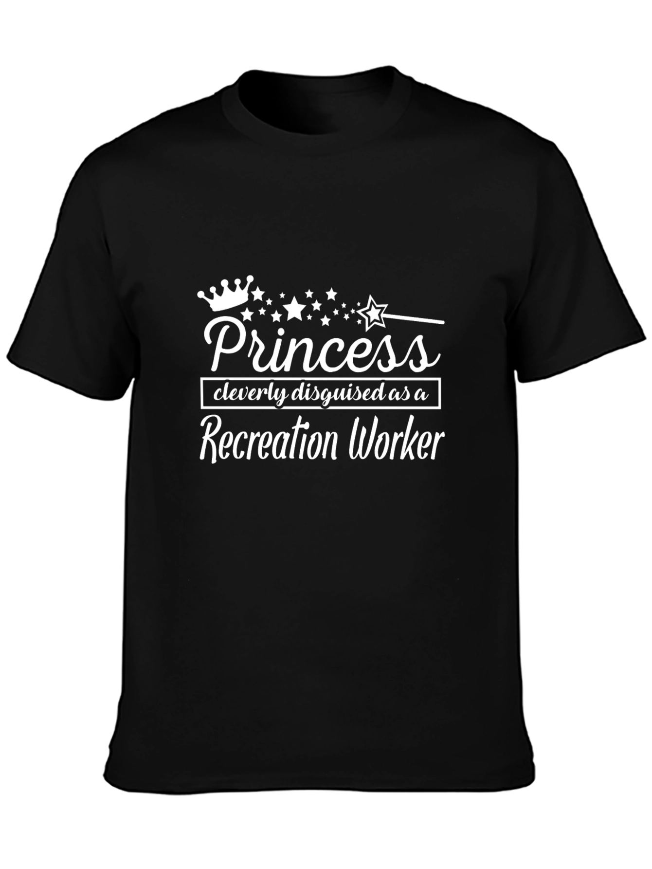 Princess Disguised as a Recreation Worker T-Shirt