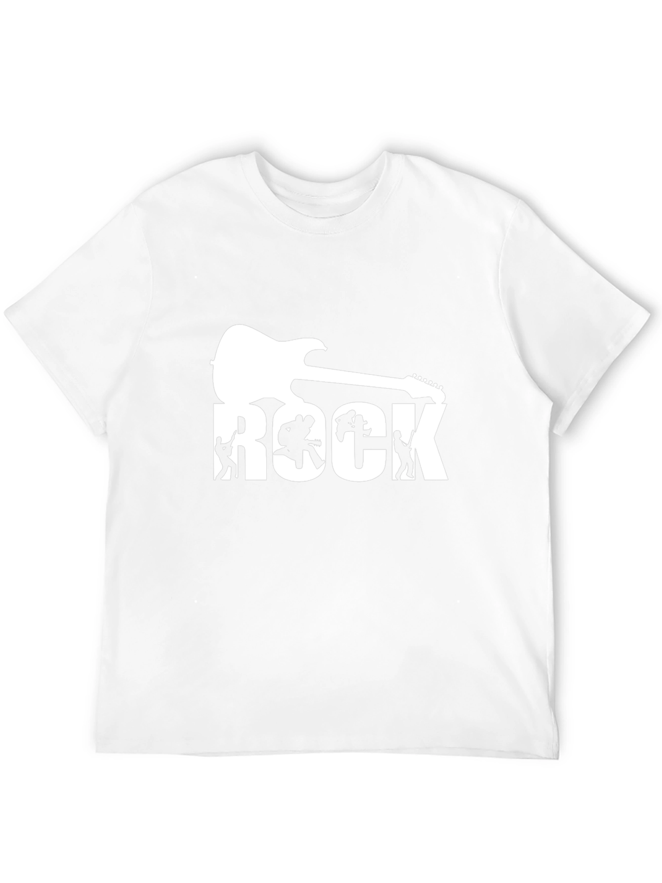 Rock Music Graphic T-Shirt - Black