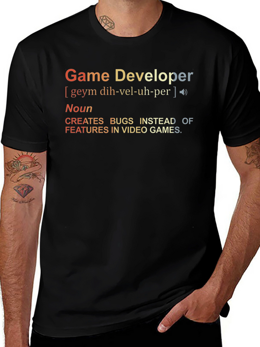 Game Developer Definition T-Shirt