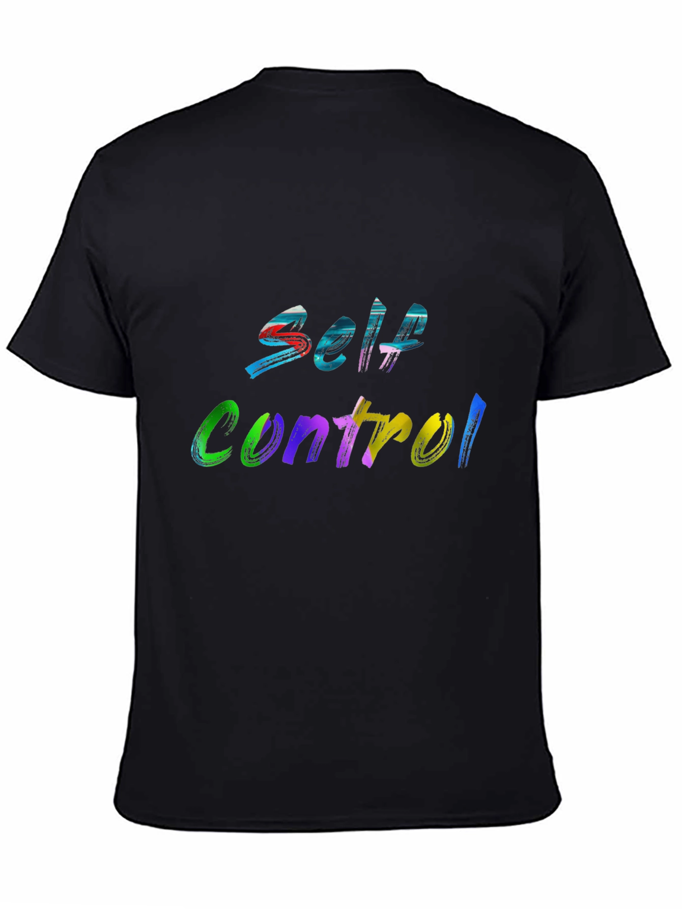 Self Control Graphic Tee - Black T-Shirt