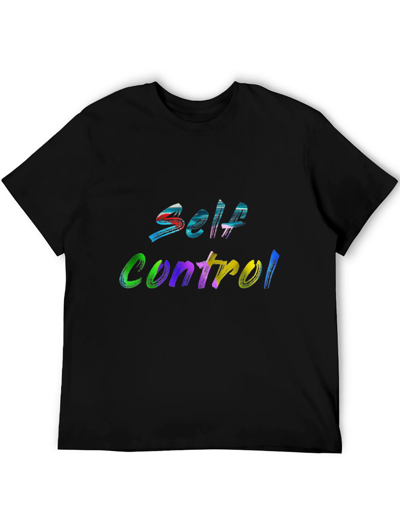 Self Control Graphic Tee - Black T-Shirt