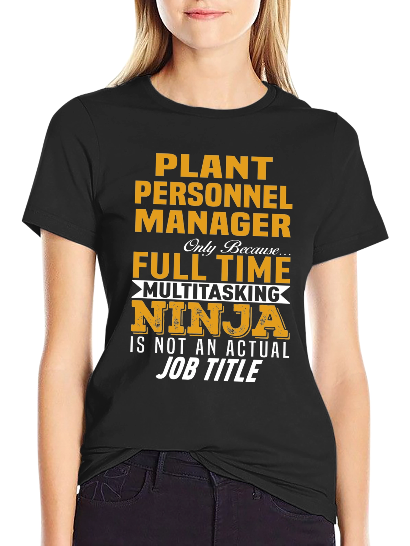 Plant Personnel Manager Ninja T-Shirt