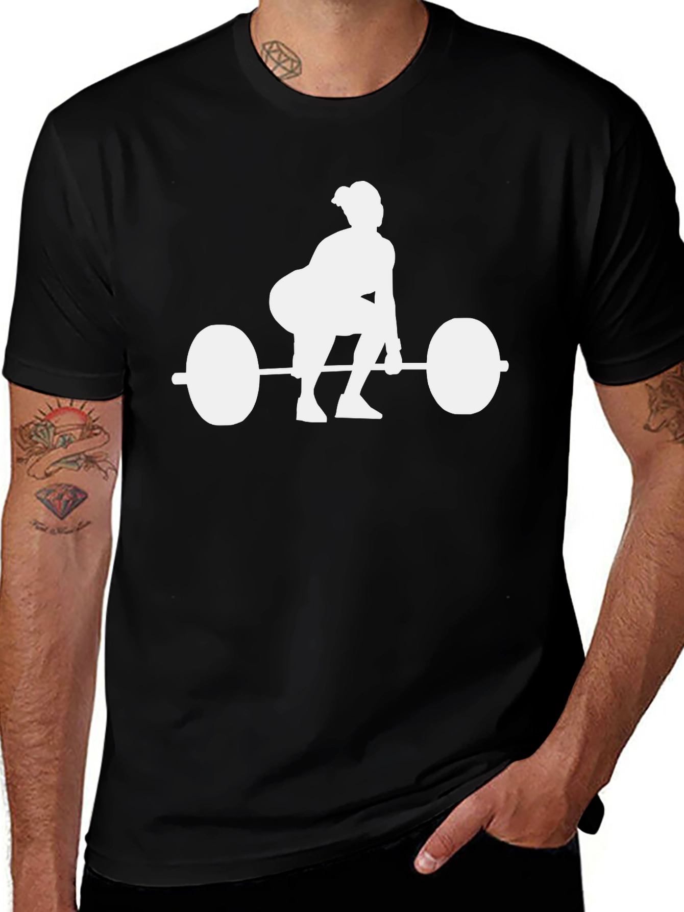 Weightlifting Silhouette Tee