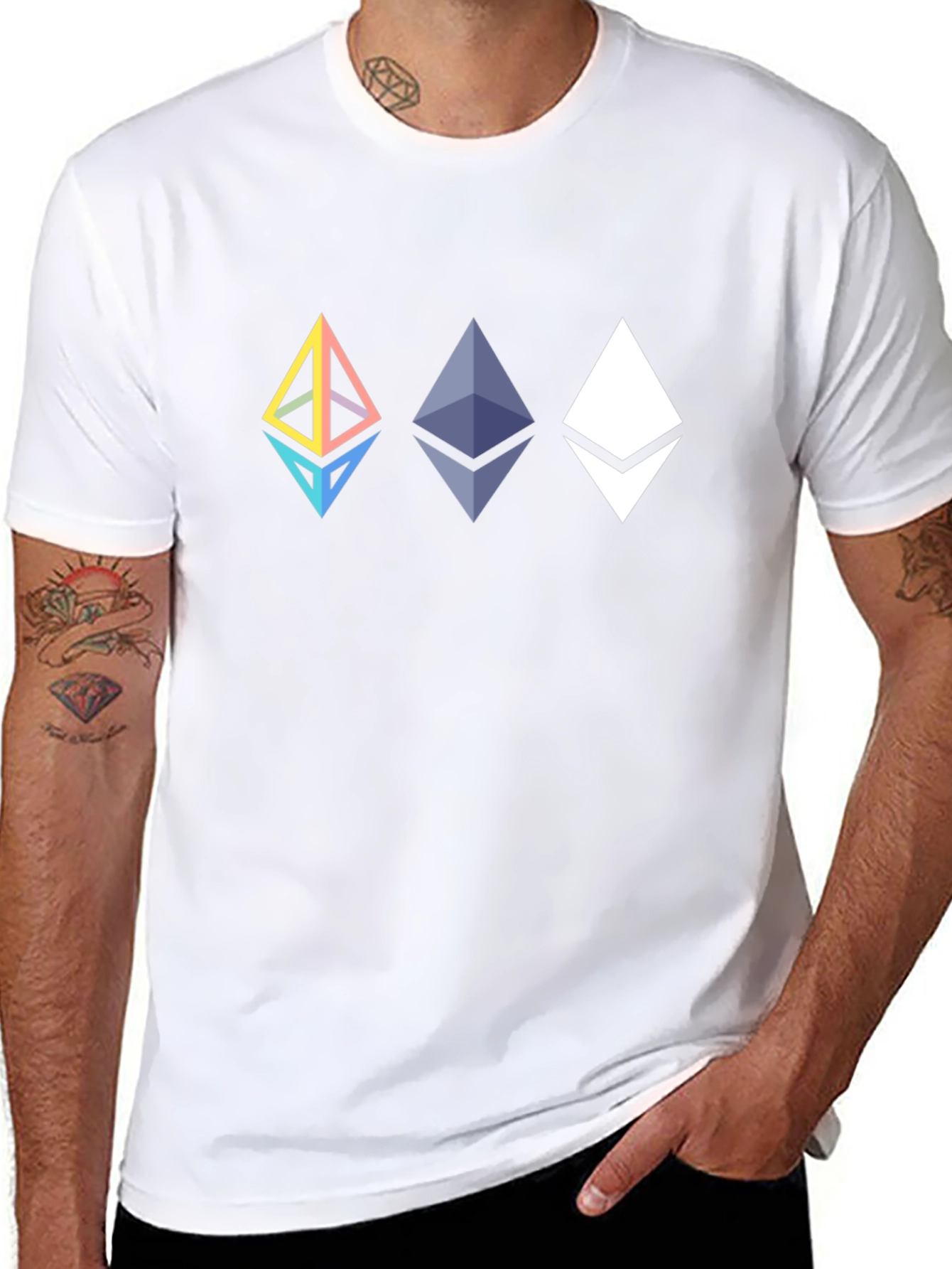 Ethereum Logo T-Shirt Crypto Fashion