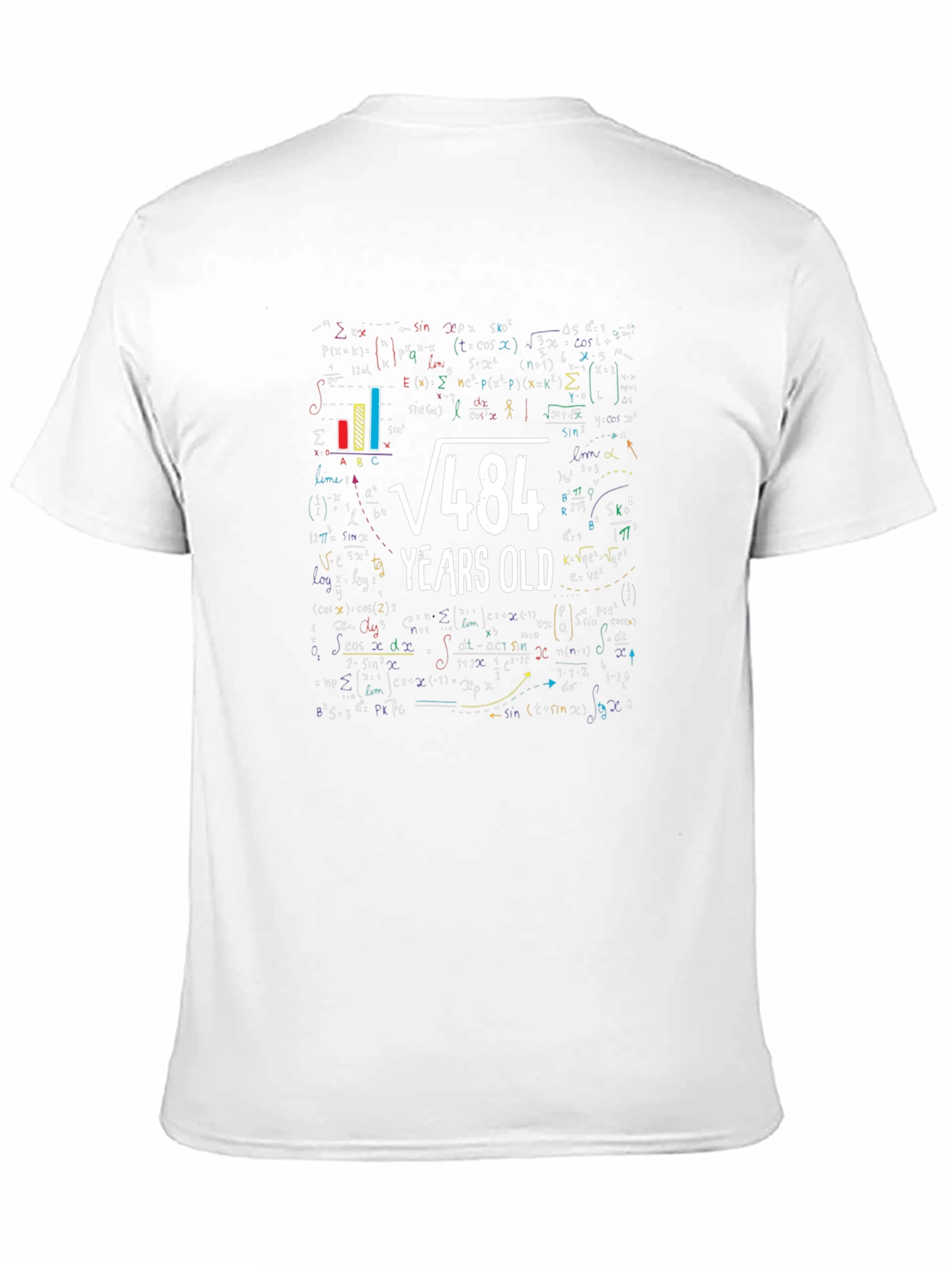 Math Formula 22 Years Old T-Shirt
