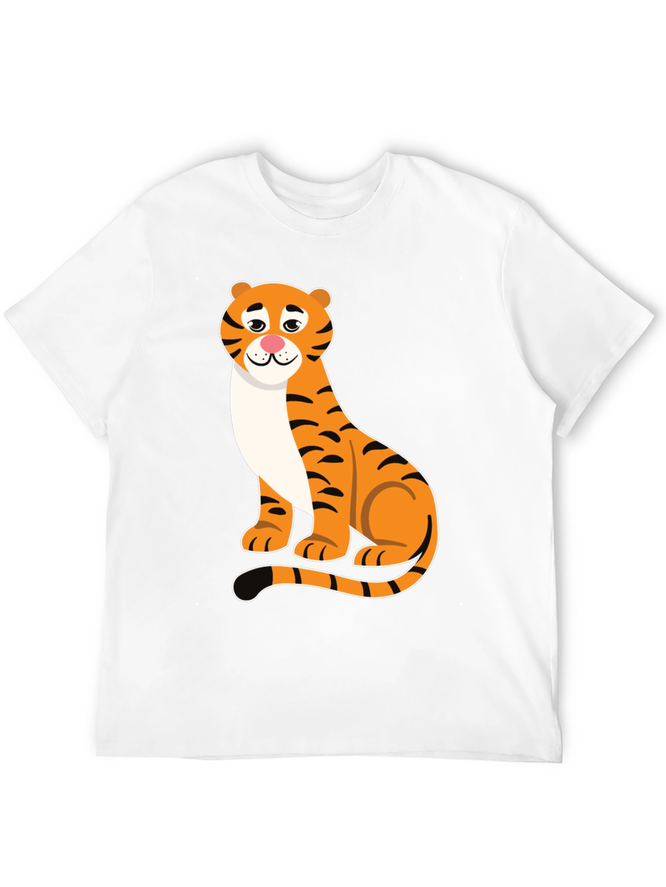 Tiger Graphic Black T-Shirt