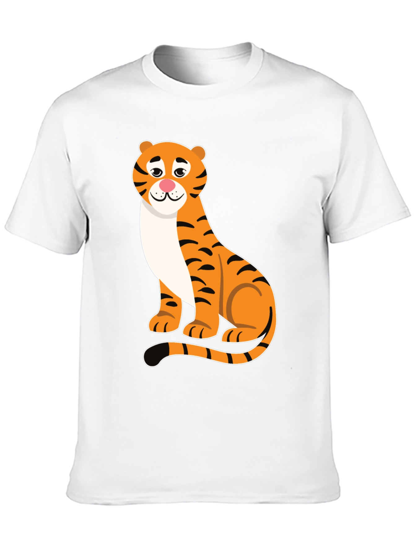 Tiger Graphic Black T-Shirt
