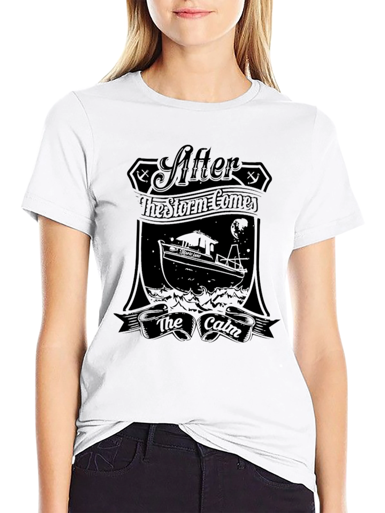 After the Storm Comes the Calm Graphic T-Shirt