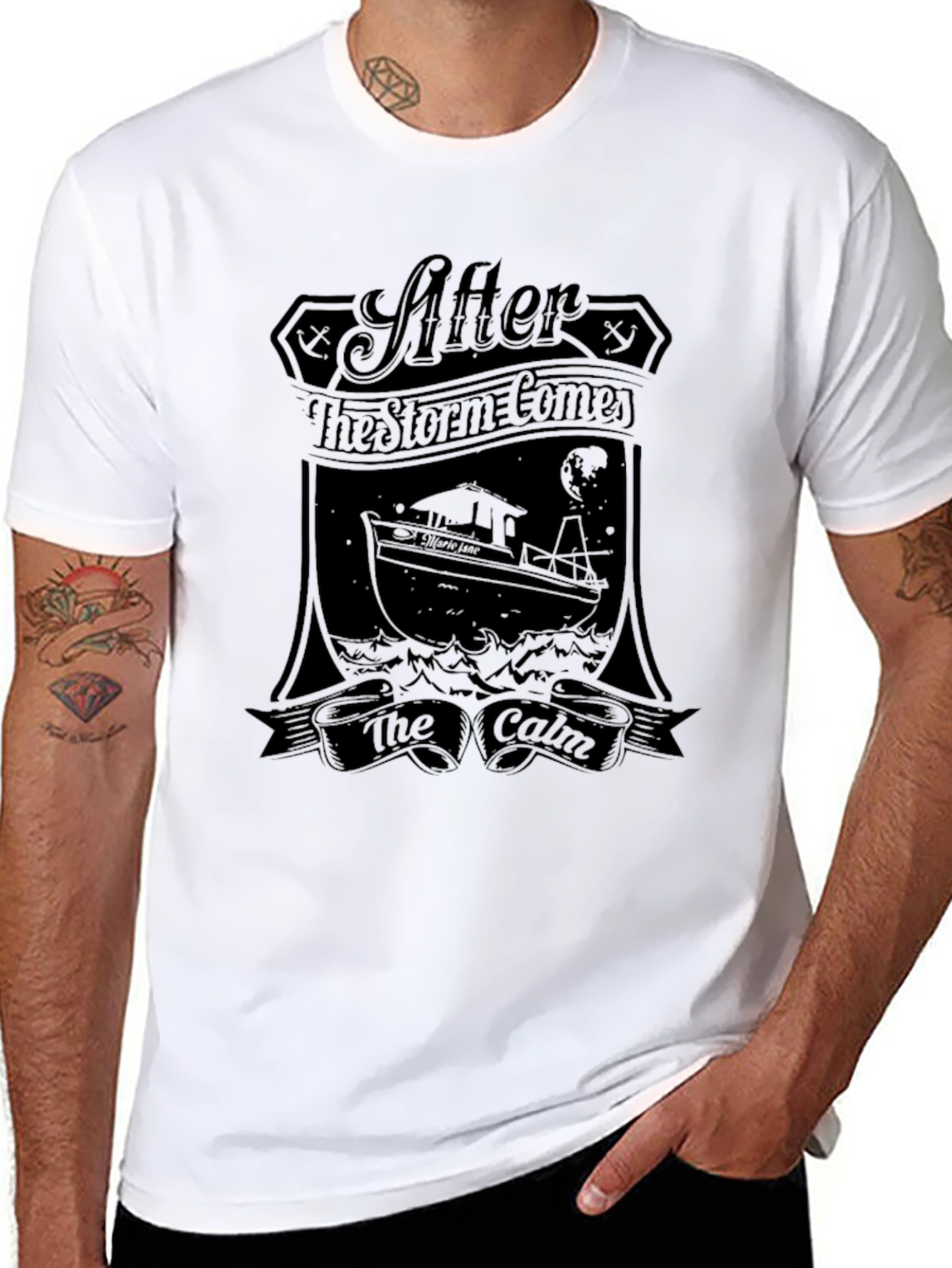 After the Storm Comes the Calm Graphic T-Shirt