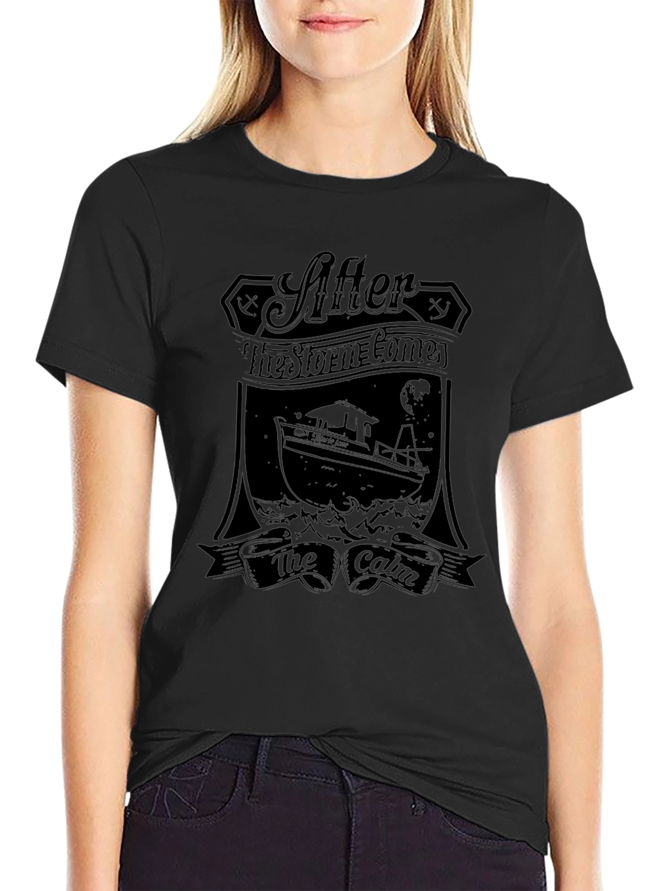 After the Storm Comes the Calm Graphic T-Shirt