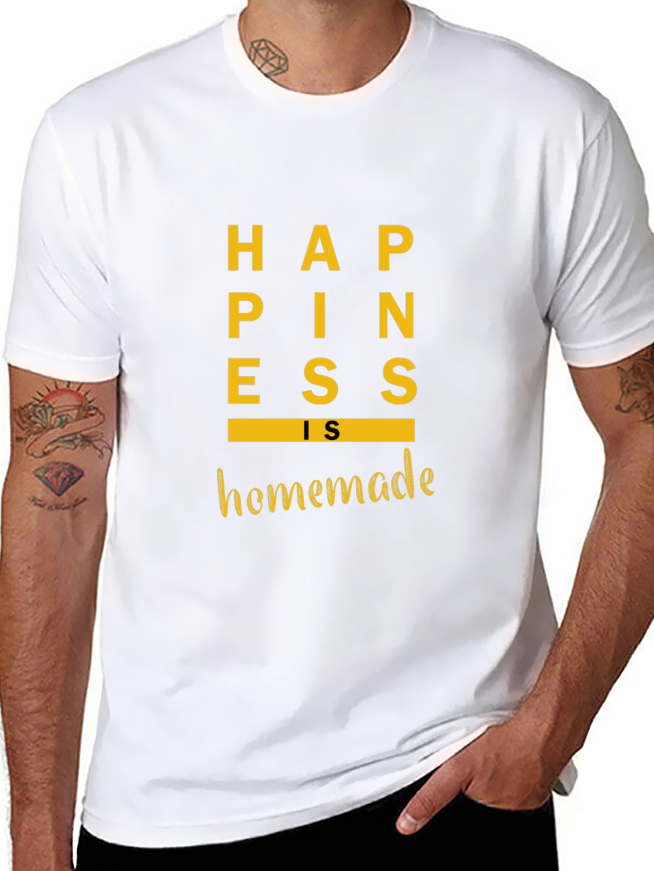 Happiness is Homemade Graphic T-Shirt