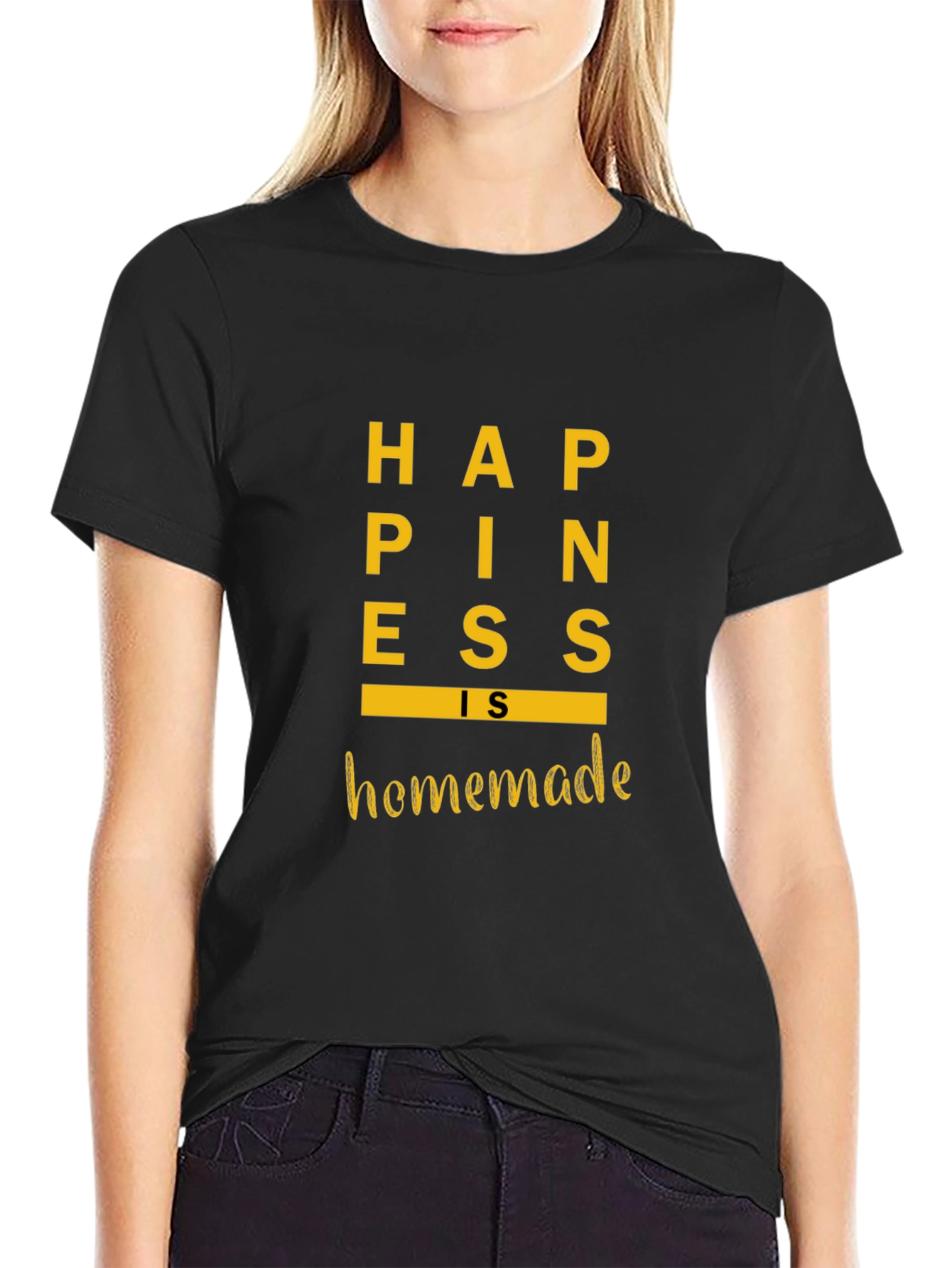Happiness is Homemade Graphic T-Shirt