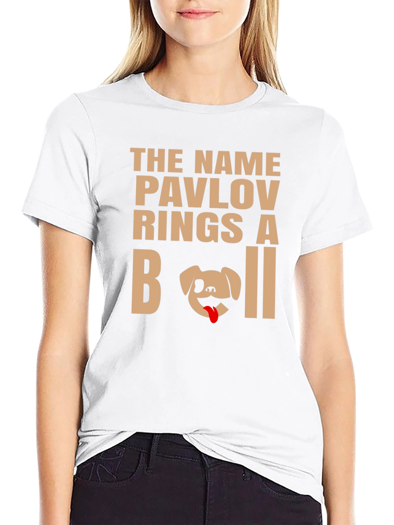 Pavlov Rings a Bell T-Shirt Funny Dog Lover Tee