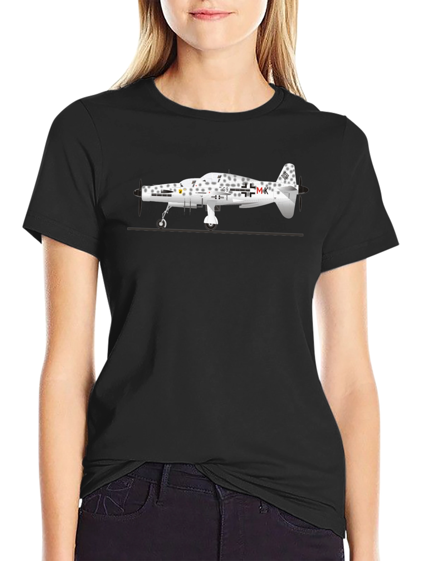 Jet Plane Graphic T-Shirt