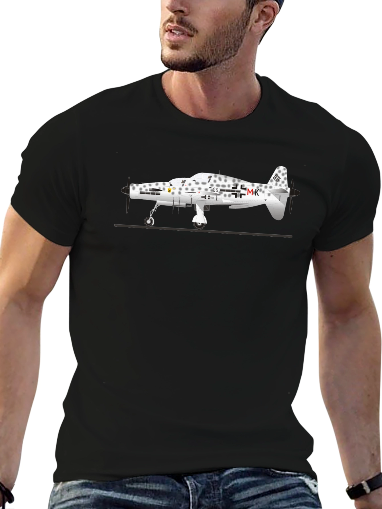 Jet Plane Graphic T-Shirt