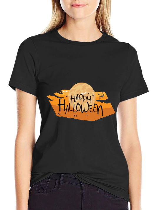 Happy Halloween Graphic Tee - Spooky Season Shirt