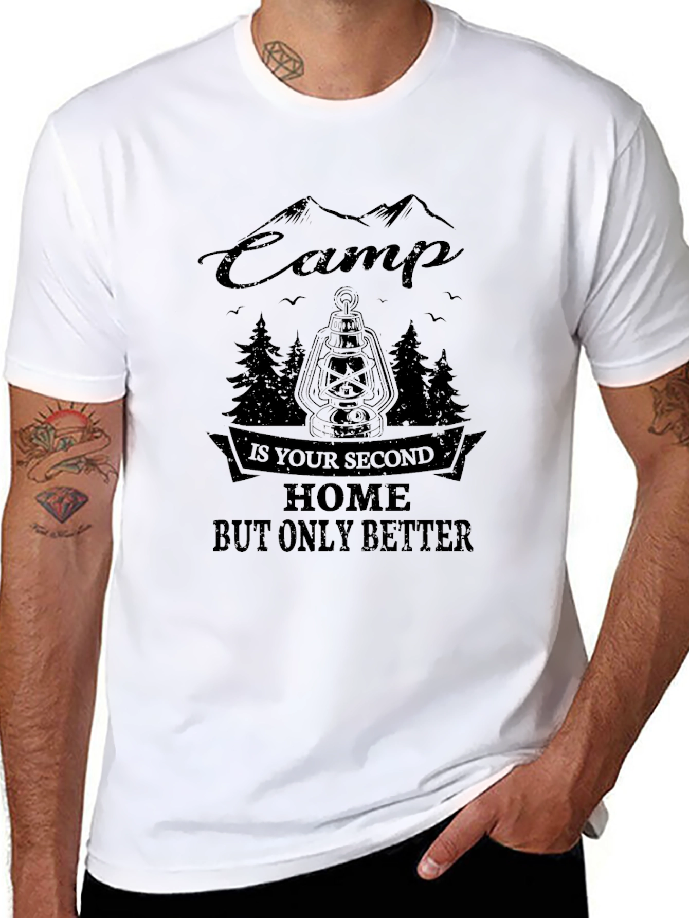 Camp is Your Second Home T-Shirt
