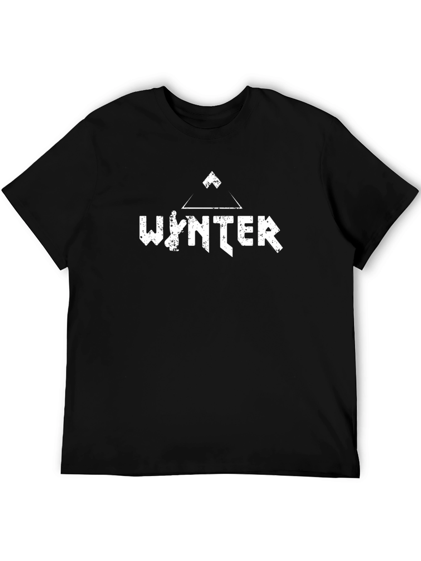 Wynter Black T-Shirt - Unique Graphic Tee