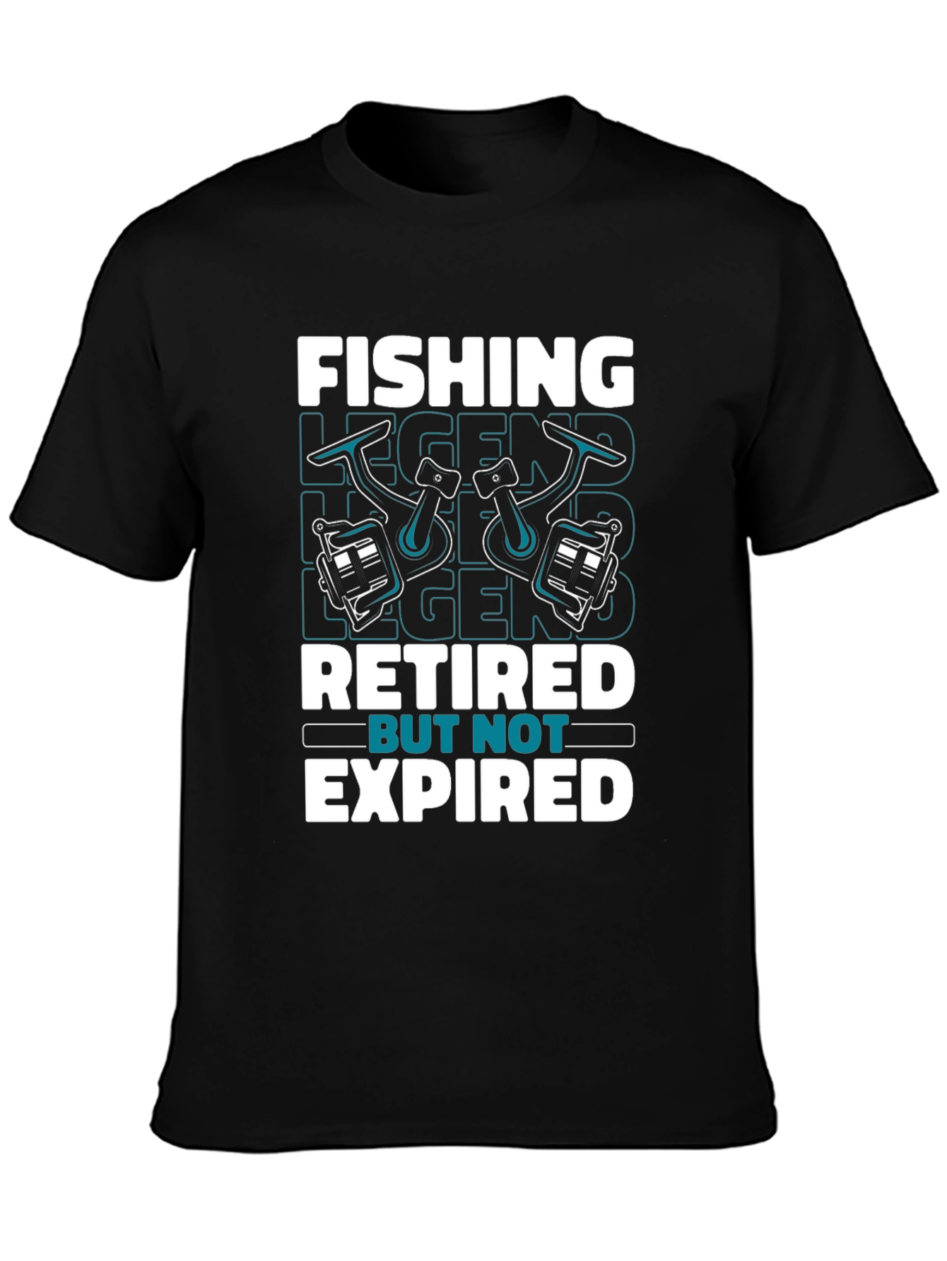 Fishing Legend Retired But Not Expired T-Shirt