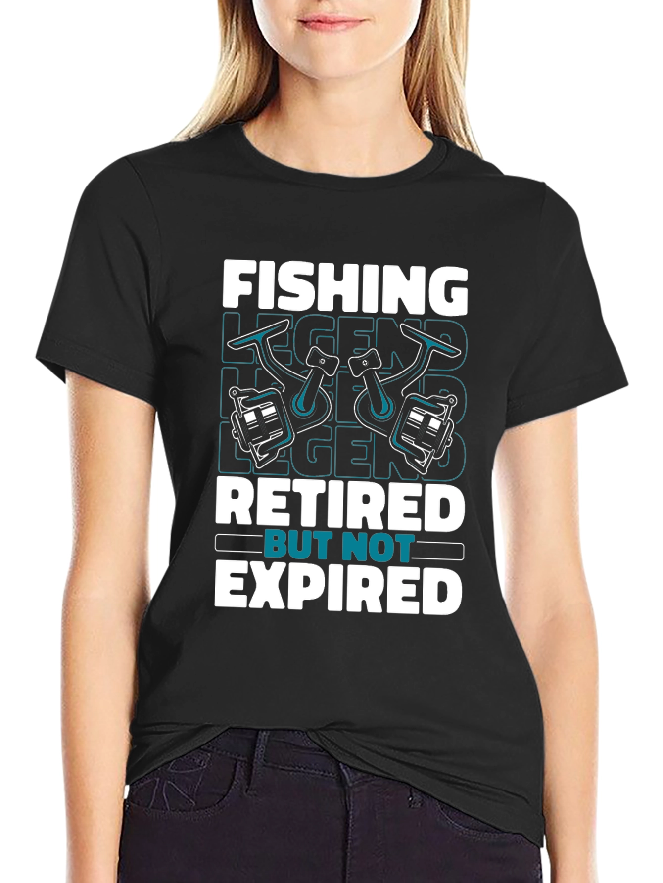Fishing Legend Retired But Not Expired T-Shirt