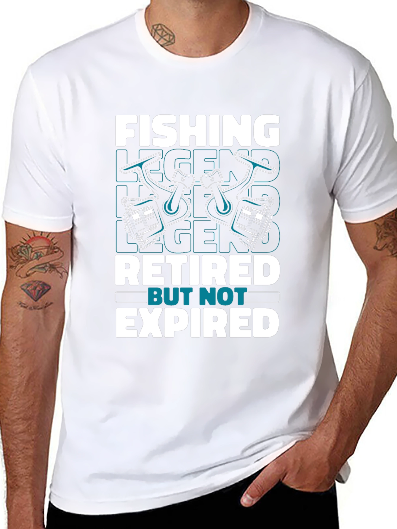 Fishing Legend Retired But Not Expired T-Shirt