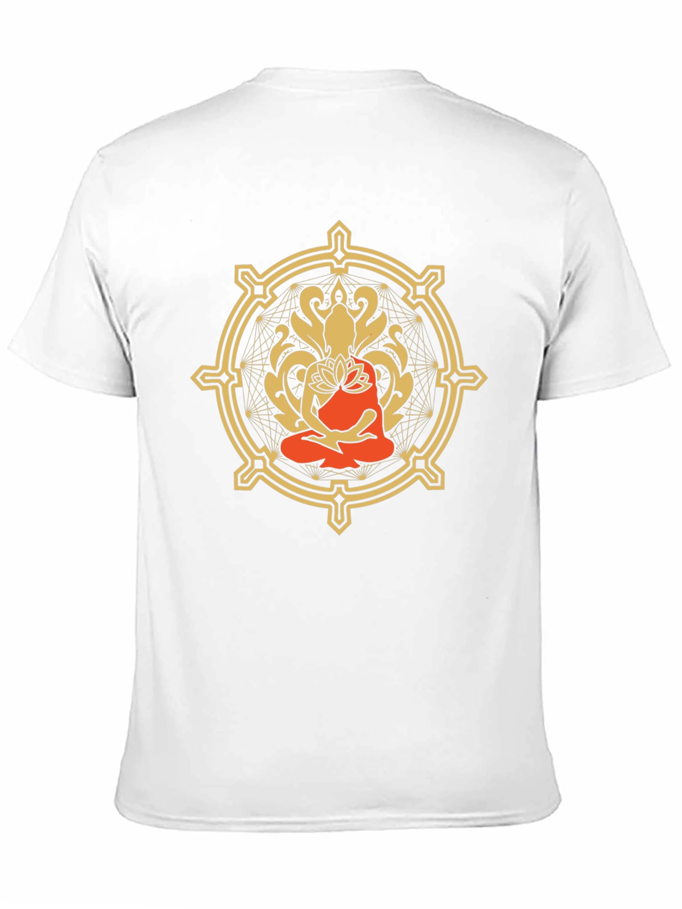 Meditative Lotus T-Shirt - Stylish Zen Design