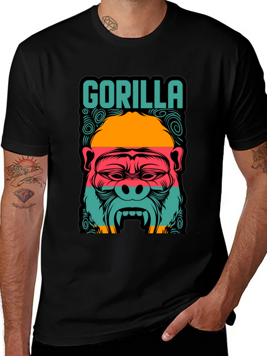 Gorilla Graphic Tee - Mens Black T-Shirt