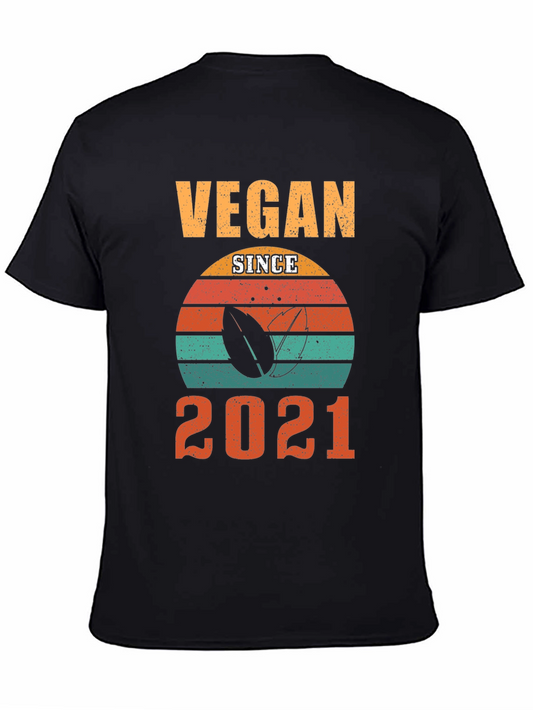 Vegan Since 2021 Graphic T-Shirt