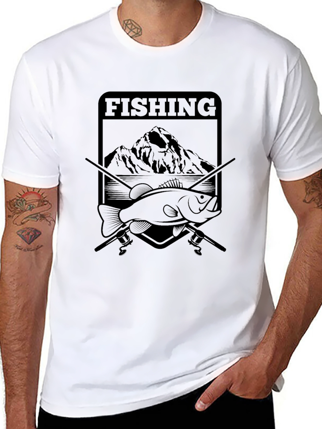 Fishing Graphic Tee - Anglers Style Shirt