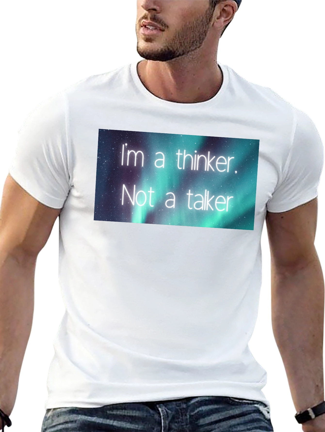 Thinker T-Shirt - Aurora Graphic Tee