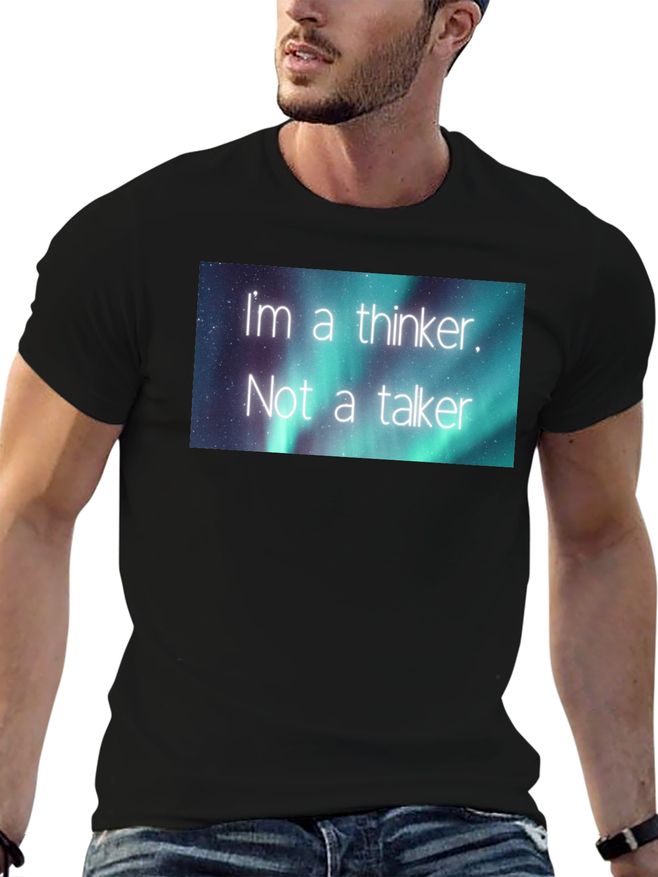 Thinker T-Shirt - Aurora Graphic Tee