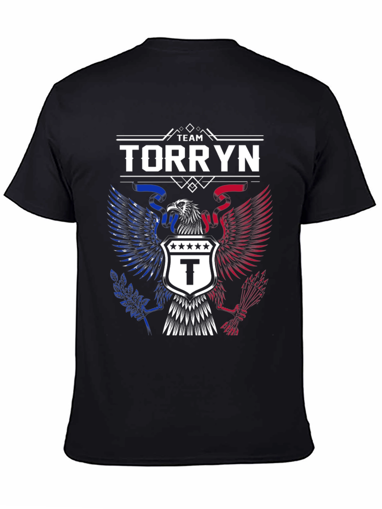 Team Torryn Graphic T-Shirt - Patriotic Eagle Design