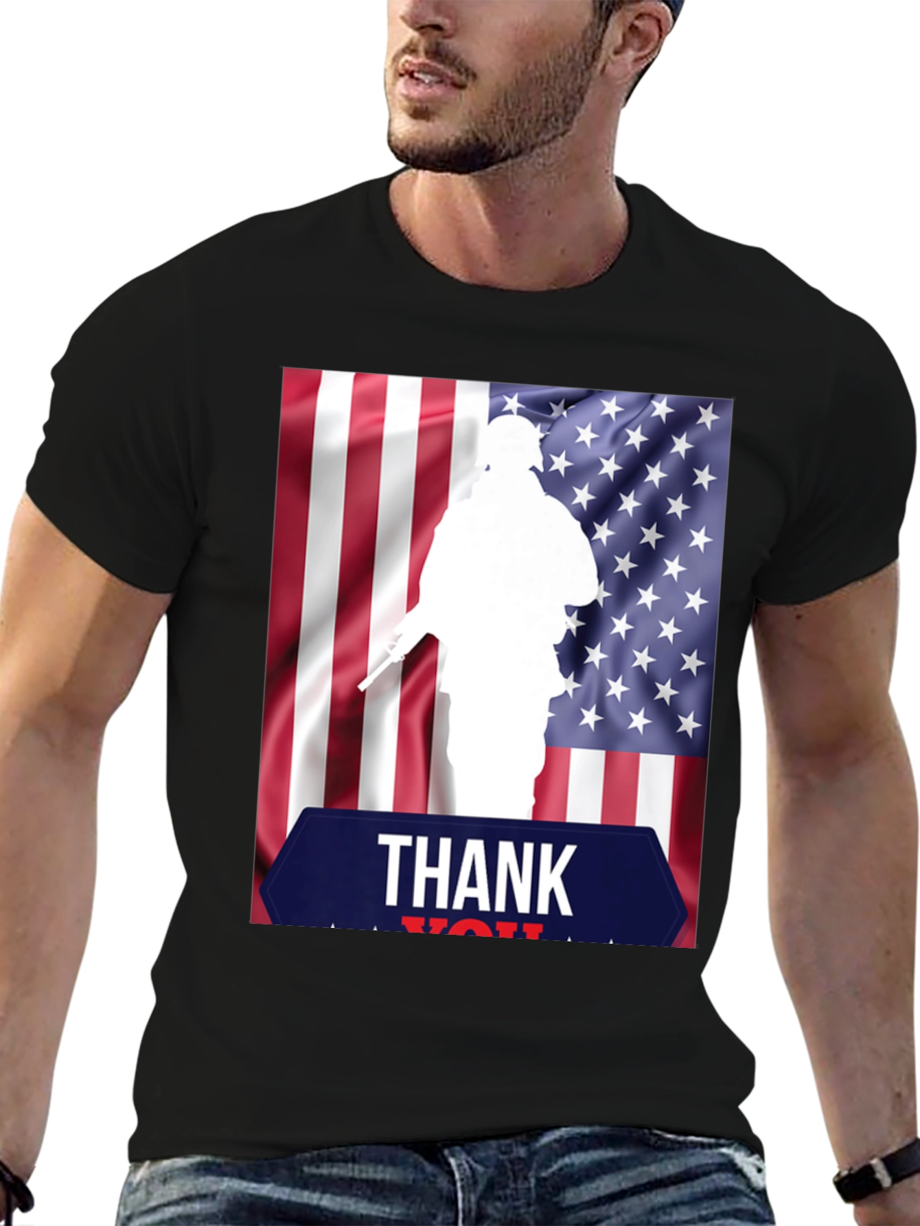 Patriotic Thank You T-Shirt