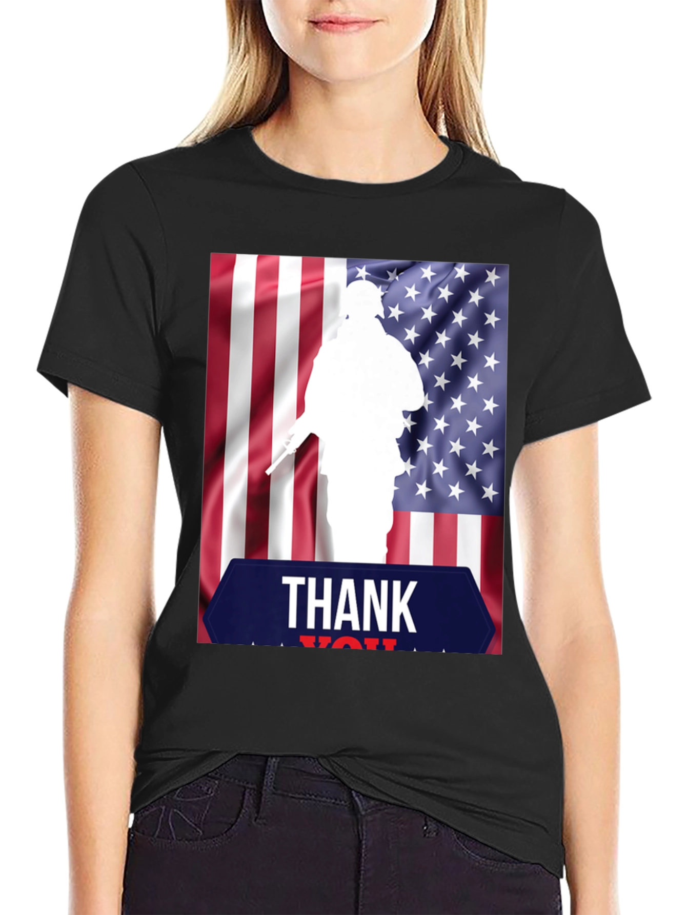 Patriotic Thank You T-Shirt