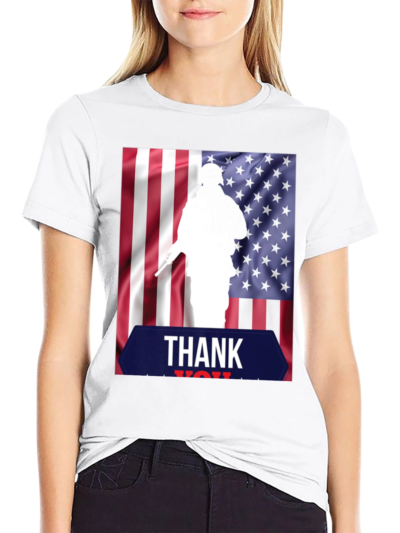 Patriotic Thank You T-Shirt