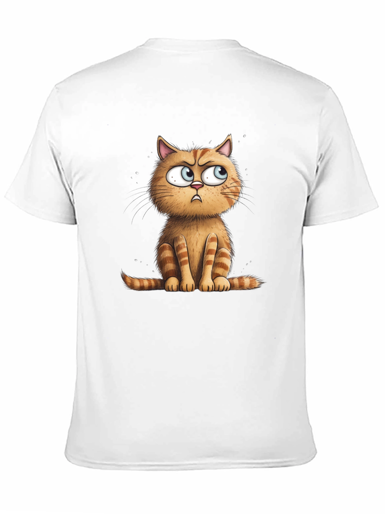 Grumpy Cat Graphic Tee - Black Unisex T-Shirt