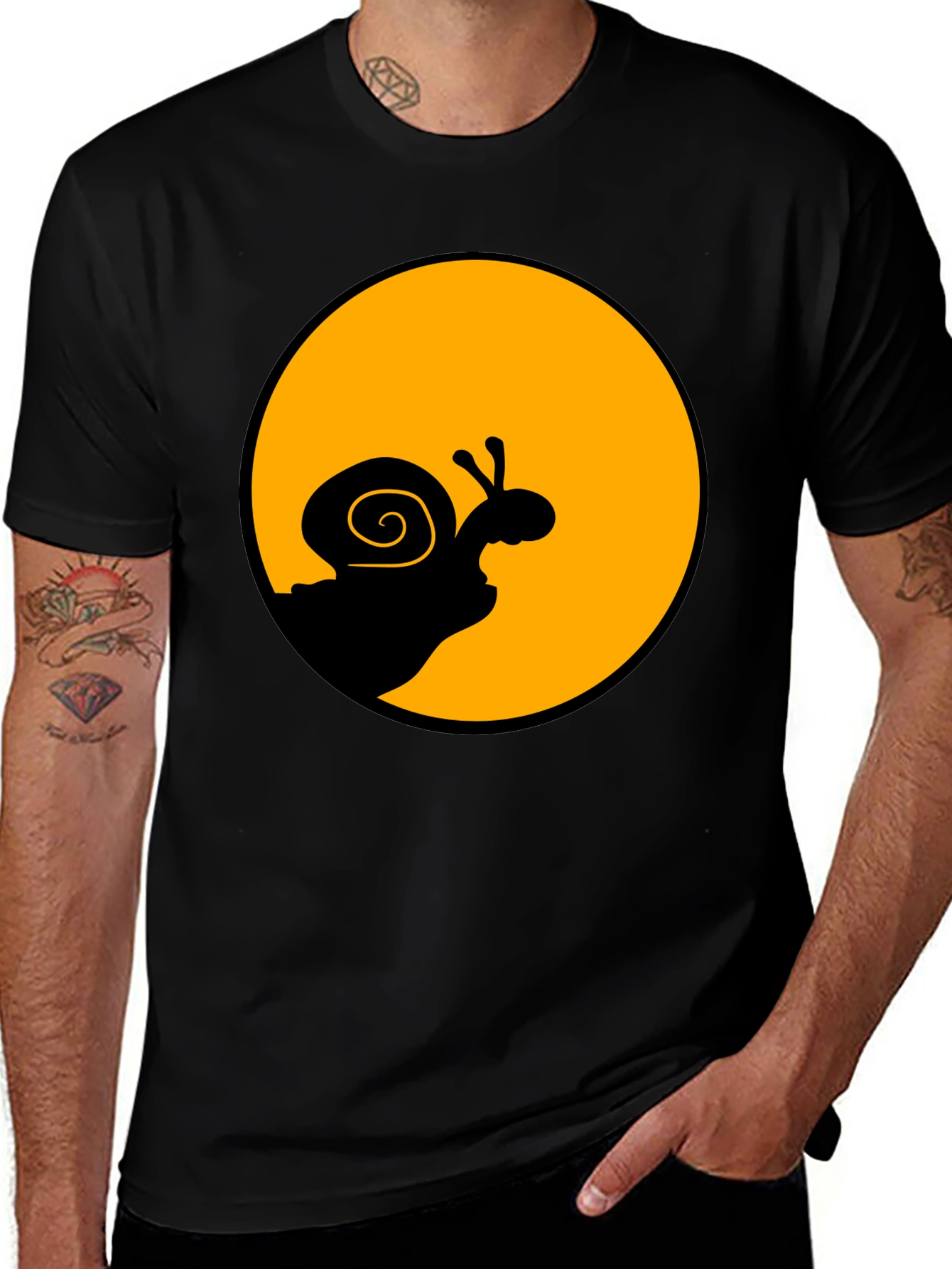 Snail Silhouette T-Shirt