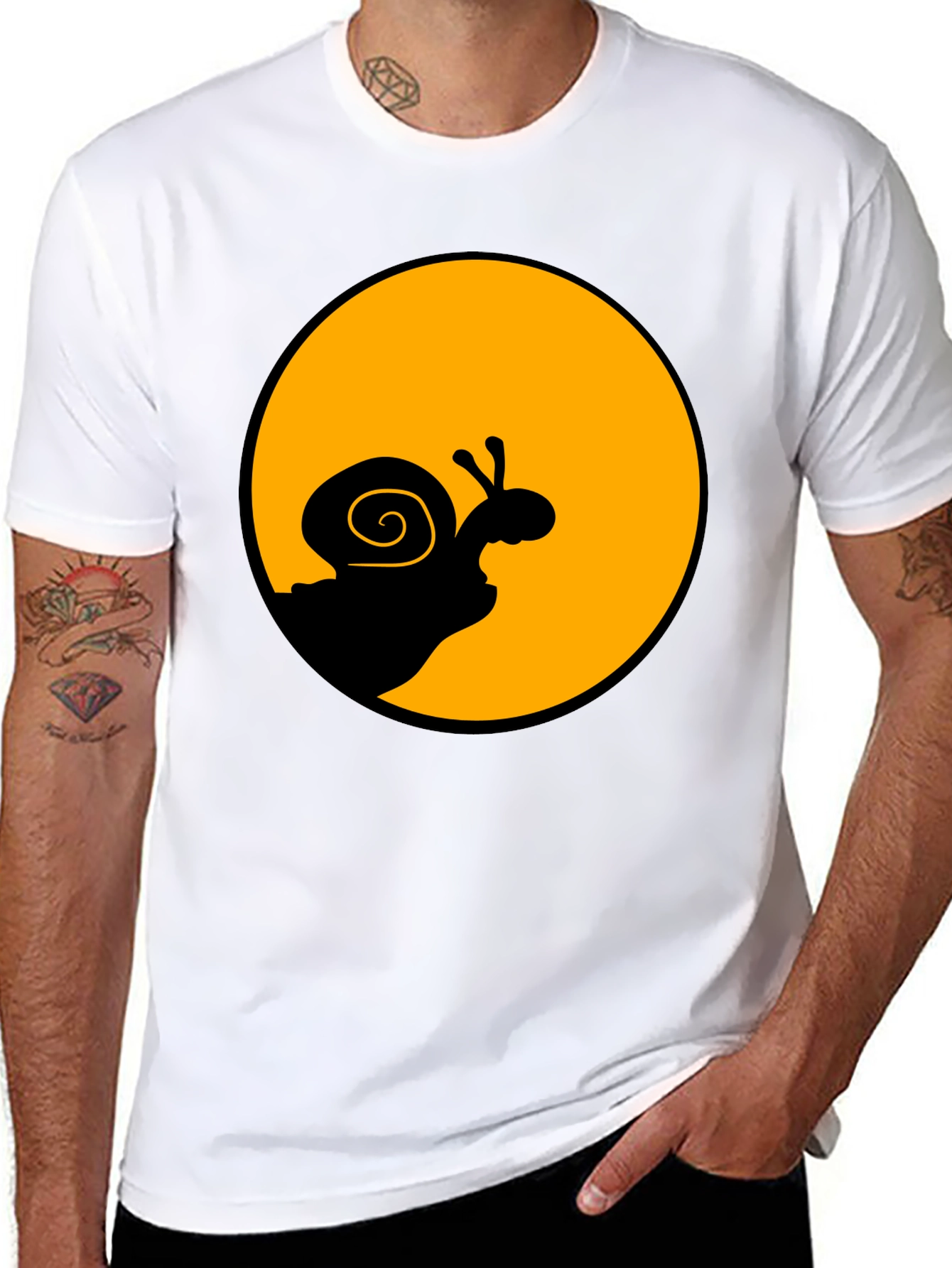 Snail Silhouette T-Shirt