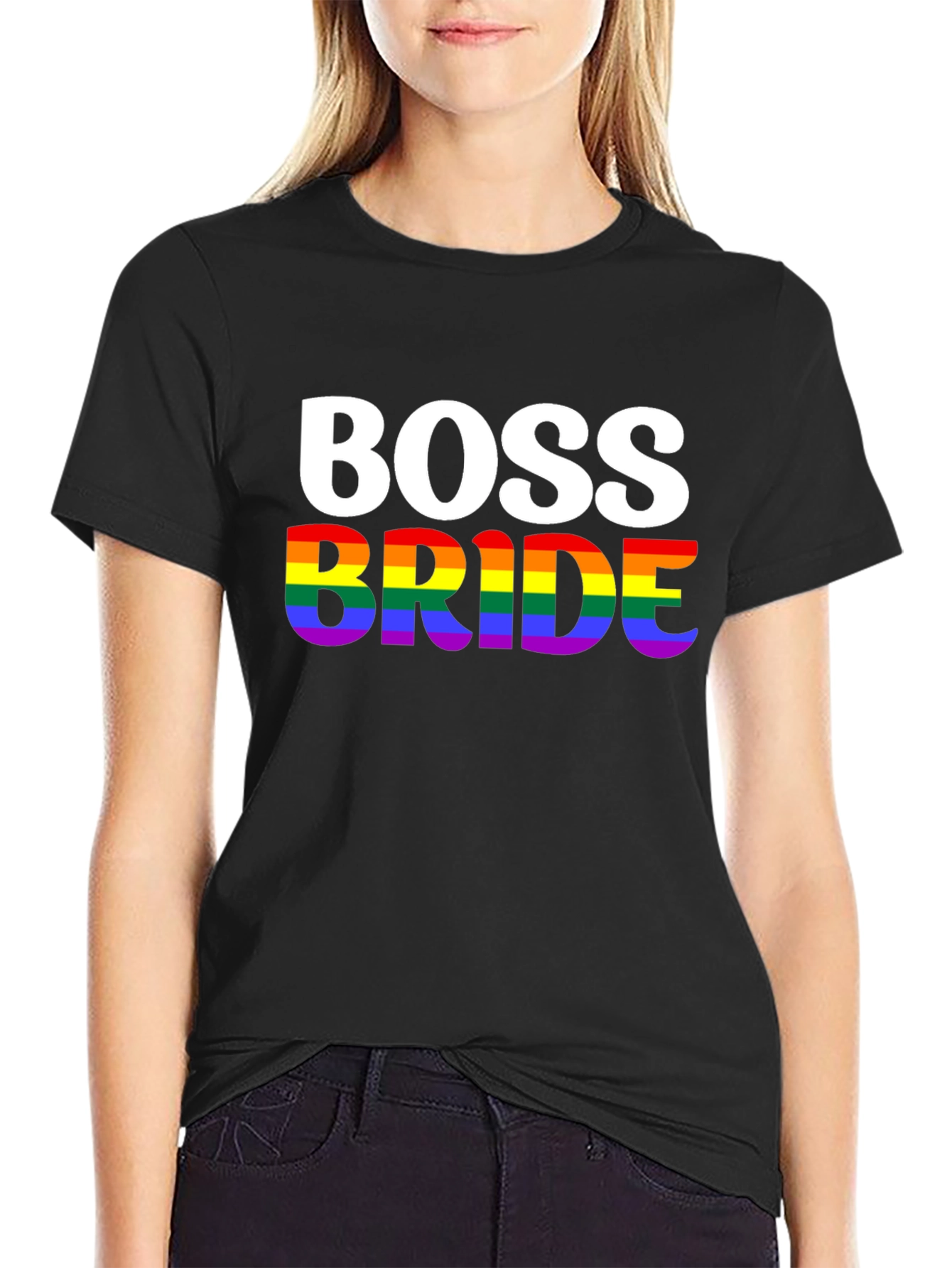 Boss Bride LGBTQ Pride T-Shirt