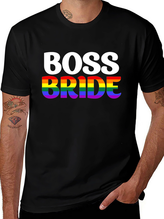 Boss Bride LGBTQ Pride T-Shirt