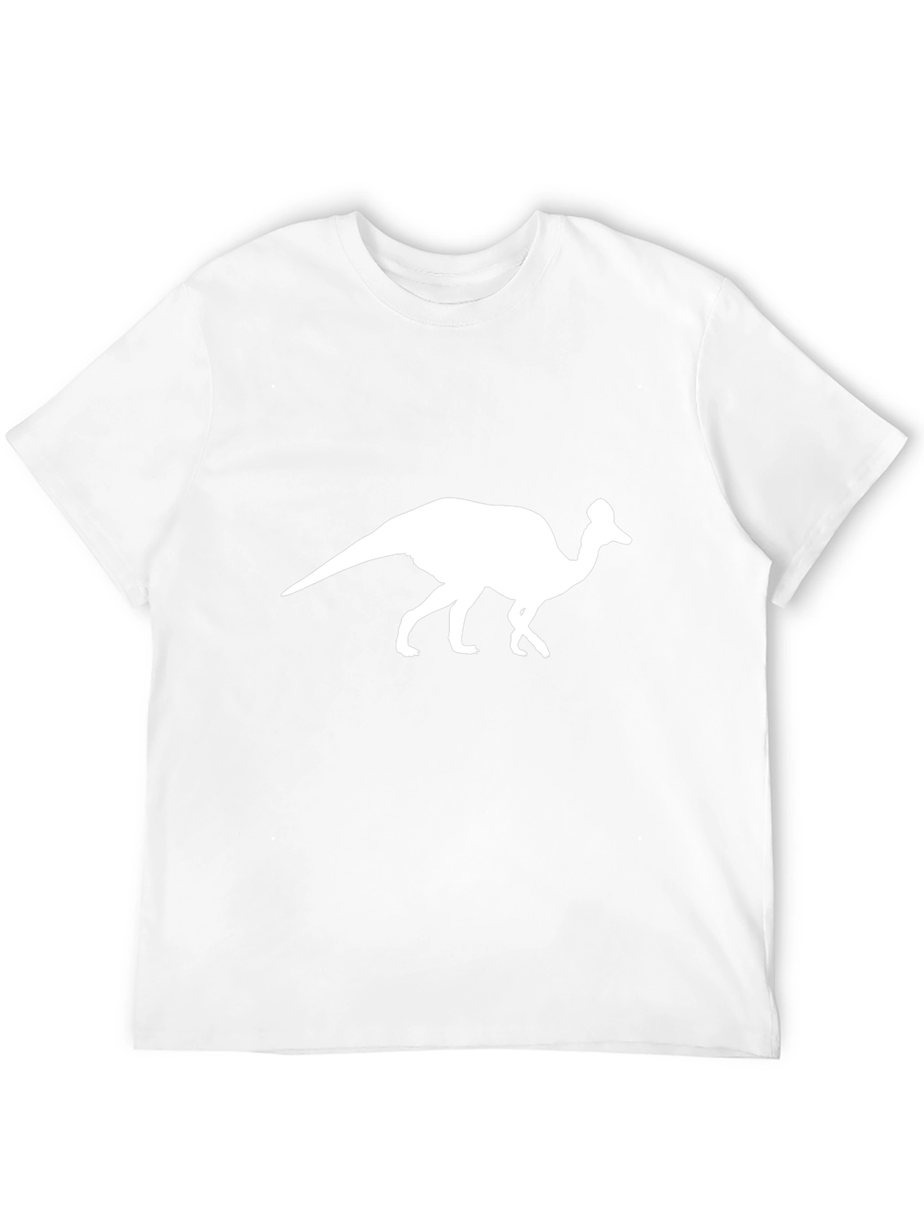Dinosaur Silhouette Graphic Tee - Black