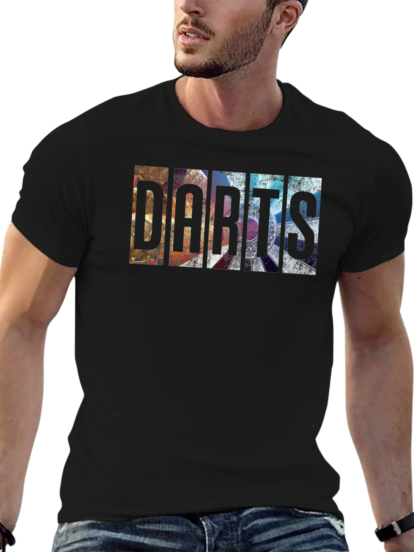 Darts Graphic Tee - Stylish & Unique Design