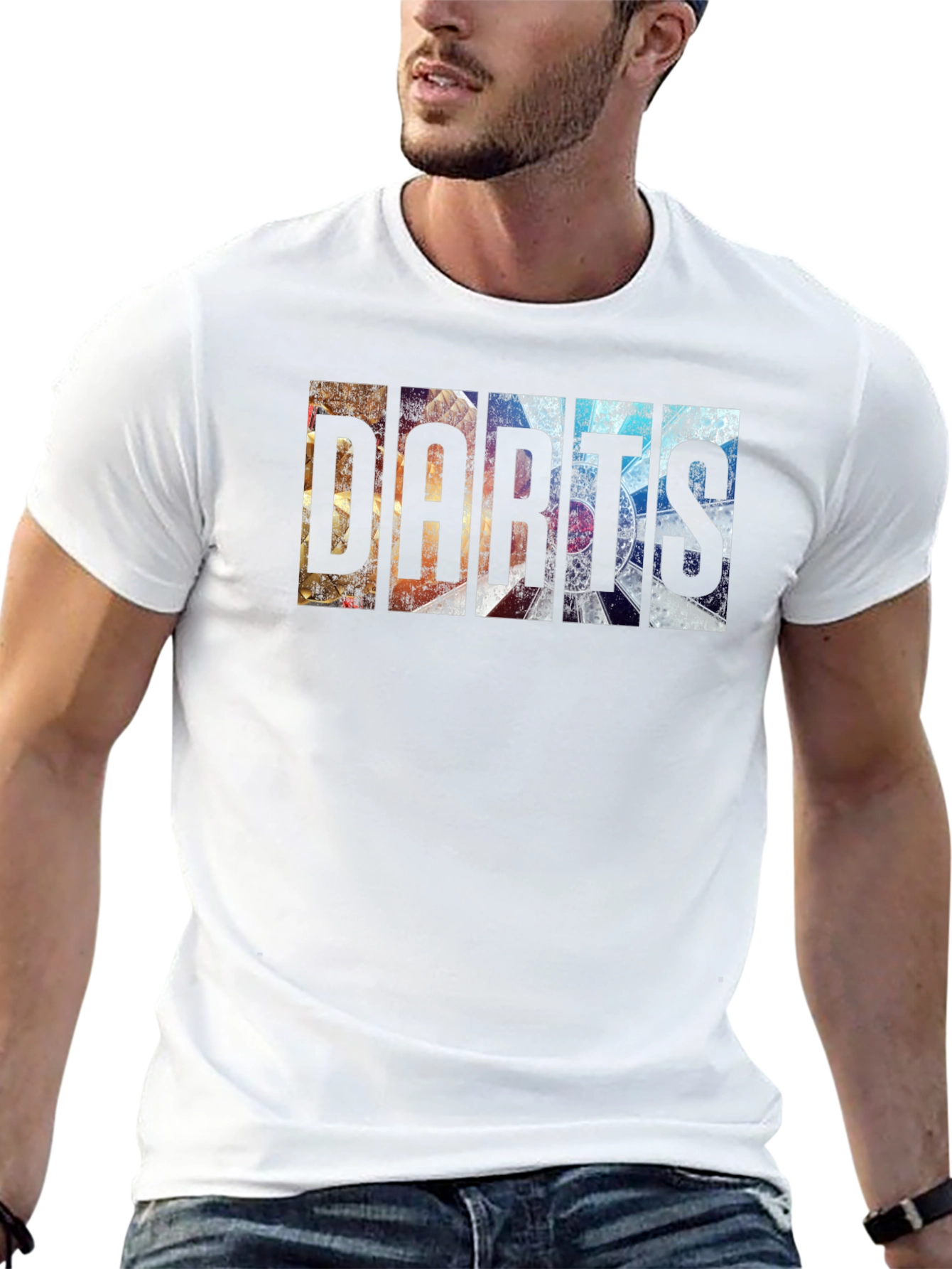 Darts Graphic Tee - Stylish & Unique Design