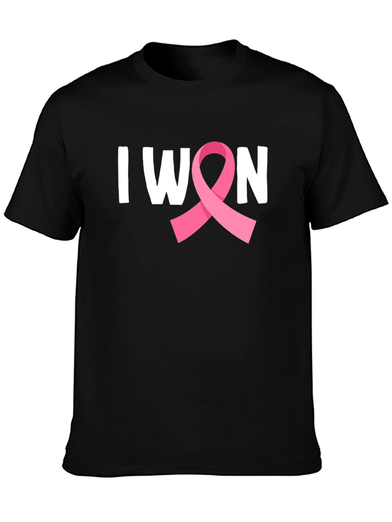 I Won Breast Cancer Awareness Ribbon T-Shirt