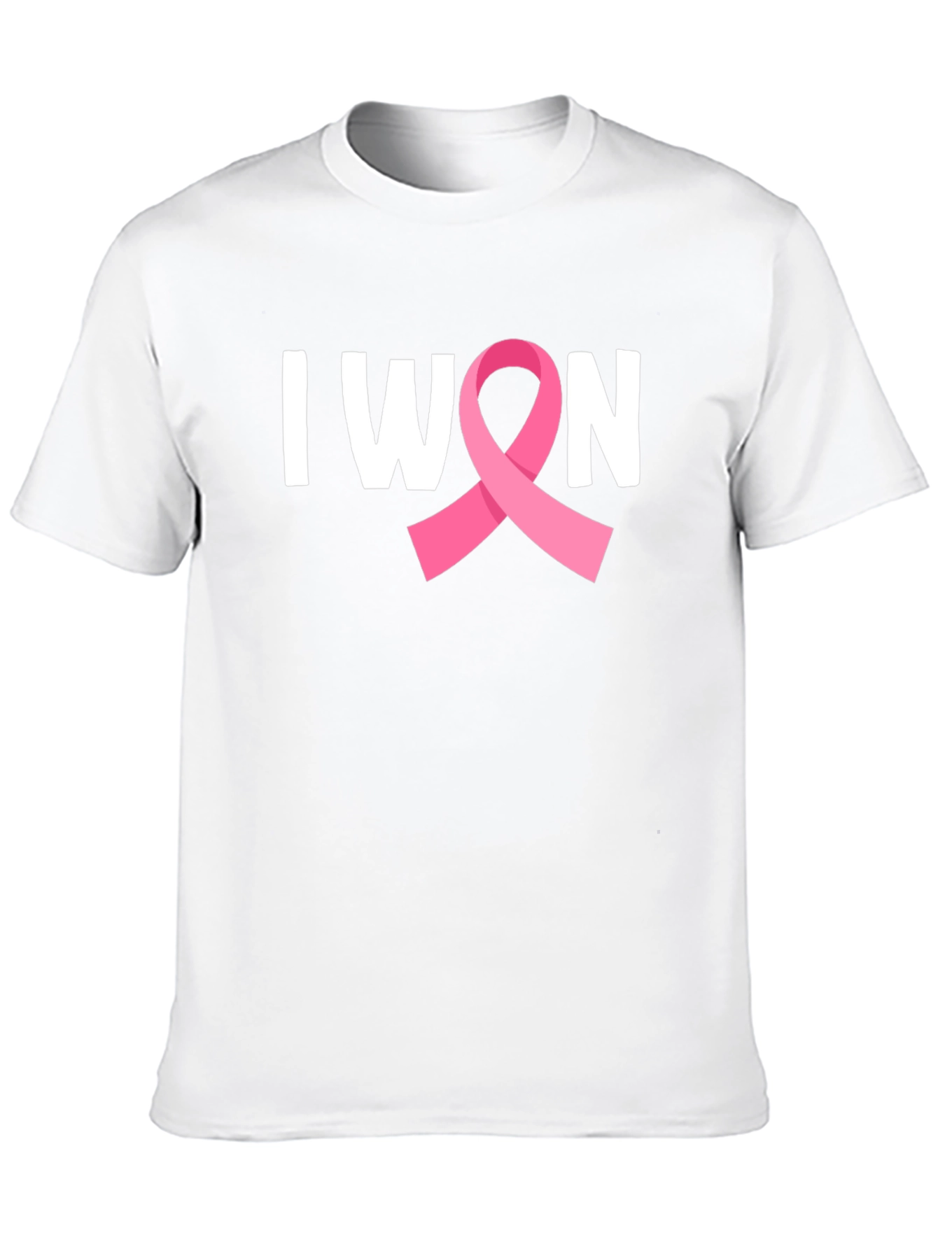 I Won Breast Cancer Awareness Ribbon T-Shirt